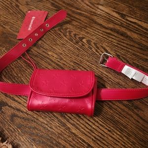 American girl belted wallet